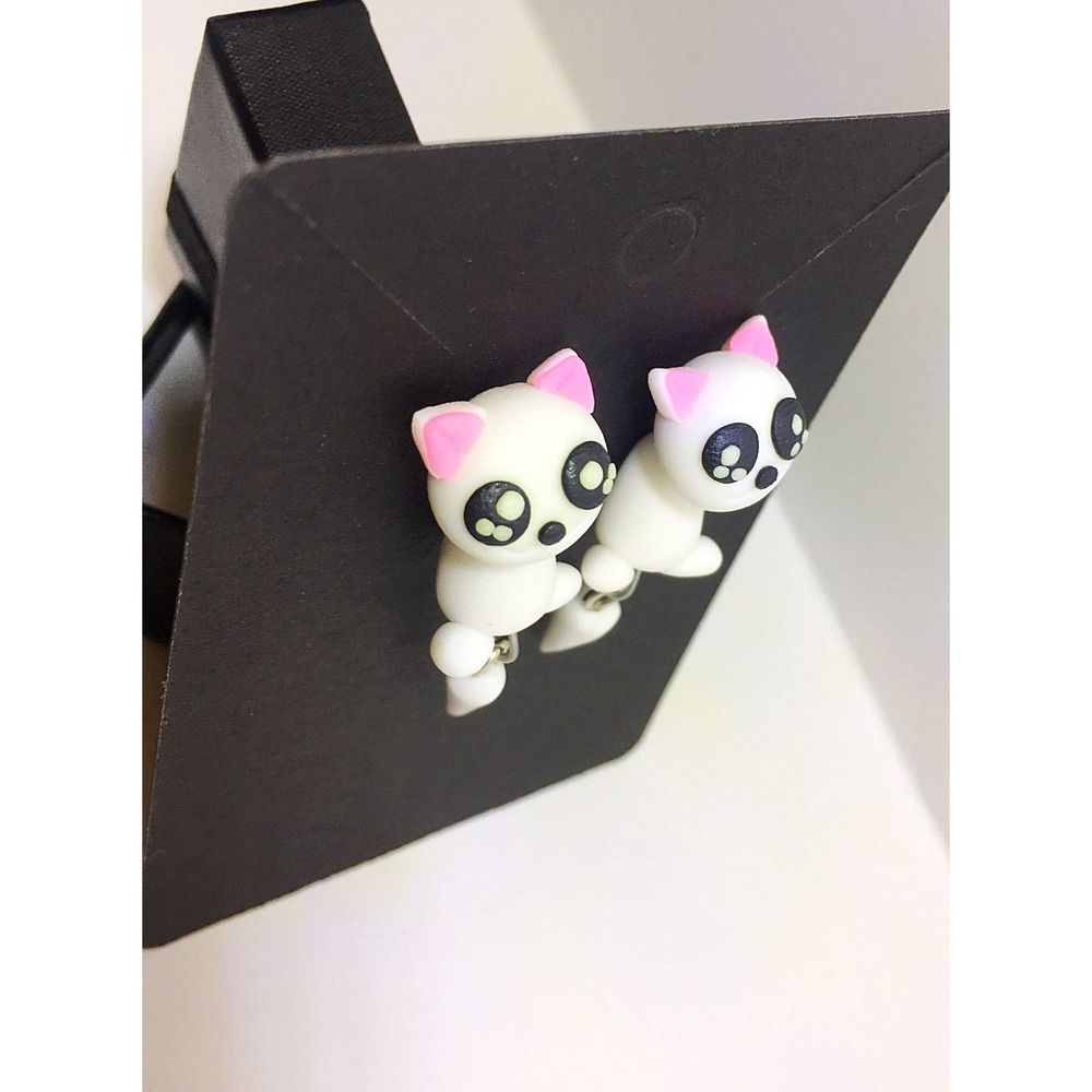Adorable cat earrings - Picture 4 of 4